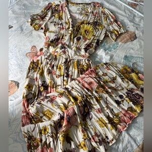 Tiny by Anthropologie wrap dress size L